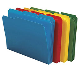 Nanded PVC multicolor file 